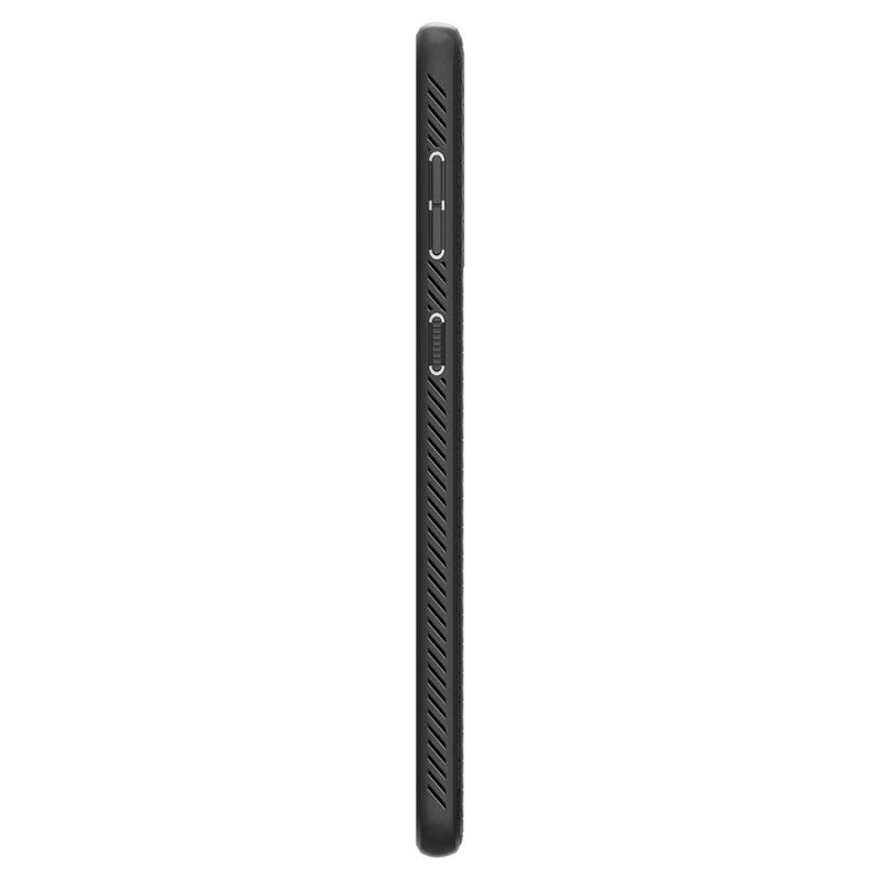 Spigen Liquid Air -suojakotelo Samsung Galaxy S21 -puhelimelle, matta musta