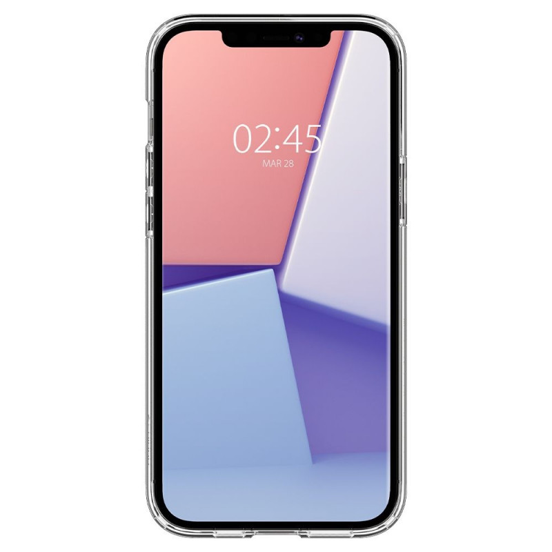 Spigen Ultra Hybrid -suojakotelo Apple iPhone 12 / 12 Pro -puhelimelle, Crystal Clear
