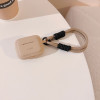 Tech-Protect Silikoninen Rope -kotelo Apple AirPods Pro 1 / 2 -kuulokkeille, Cafe Latte