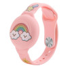 Tech-Protect Smooth Band -ranneke lapsille Apple AirTag 1 / 2 -paikantimelle, värillinen (2 kpl)