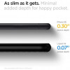 Spigen Liquid Air -suojakotelo Apple iPhone SE 2022 / SE 2020 / 8 / 7 -puhelimelle, musta