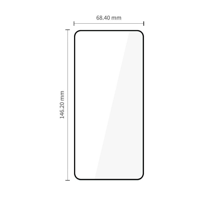 Tech-Protect Quick Set AR+ heijastuksenesto lasi Samsung Galaxy S26:lle, musta