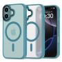 Tech-Protect MagMat MagSafe -suojakotelo Apple iPhone 16:lle, matta teal