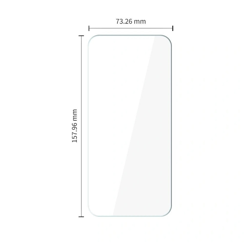 Tech-Protect Easy Set+ karkaistu lasi Samsung Galaxy A57 5G:lle, kirkas (2+1 kpl)