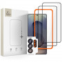 Tech-Protect Easy Set+ karkaistu lasi Samsung Galaxy S26 Ultra -puhelimelle, musta (3 kpl)