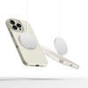 Tech-Protect Silicone Pure MagSafe -suojakotelo Apple iPhone 16 Pro -puhelimelle, Cosmic Latte