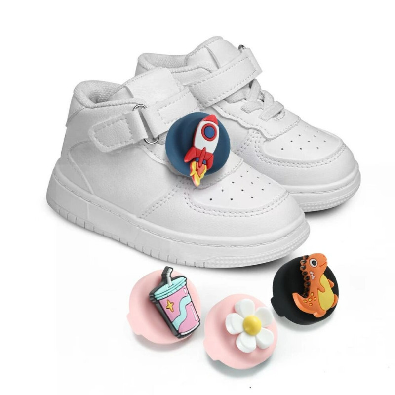 Tech-Protect Smooth For Kids -silikonikuoret Apple AirTag 1 / 2 -laitteelle, värikäs (4 kpl)
