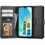 Tech-Protect lompakkokotelo Samsung Galaxy A16 4G / 5G -puhelimelle, musta