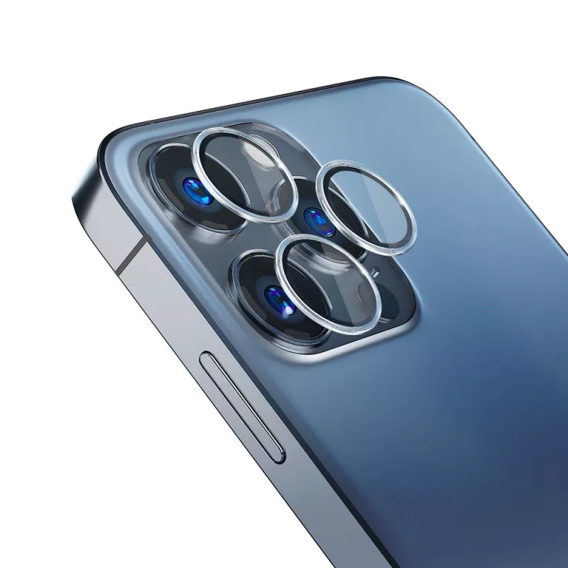 3MK Lens Protection Pro -kameran linssinsuojalasi Apple iPhone 15 Plus, alpine green