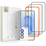 Tech-Protect Easy Set+ karkaistu lasi Samsung Galaxy S26:lle, musta (3 kpl)