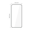 Tech-Protect Easy Set+ karkaistu lasi Samsung Galaxy S26:lle, musta (3 kpl)