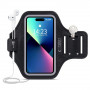 Tech-Protect M4 Universal Sport Armband, musta
