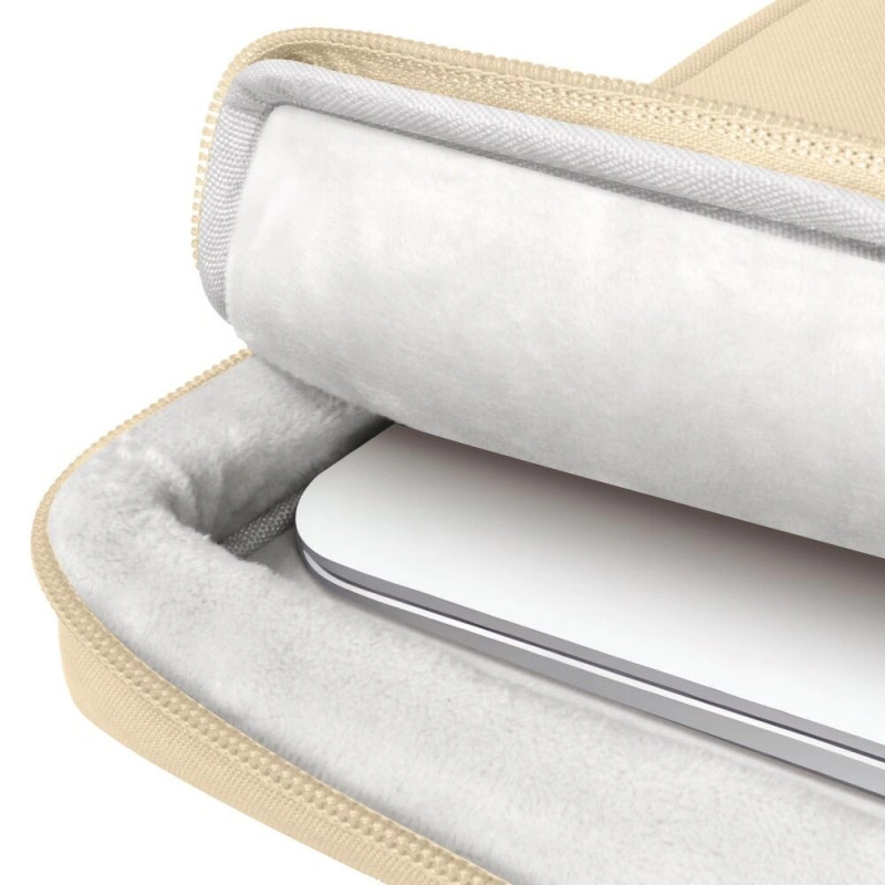 Tech-Protect Basic Bag kannettavan tietokoneen laukku 15-16", Desert Beige