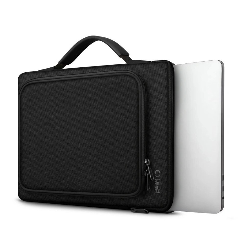 Tech-Protect Basic Bag kannettavan tietokoneen laukku 13-14", musta