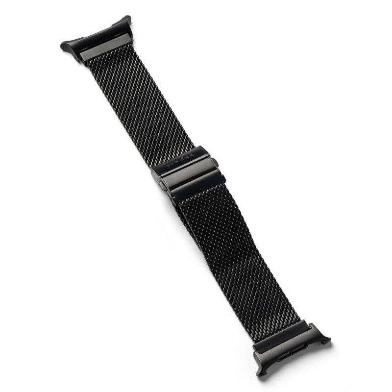 Ringke Metal One Mesh RGK12092 -kellonranneke Samsung Galaxy Watch Ultra 1 / 2 (2024-2026) 47 mm, musta