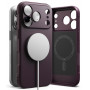 Ringke Onyx Magnetic MagSafe RGK12089 -kuori Apple iPhone 17 Pro Max / 18 Pro Max -puhelimelle, burgundynpunainen