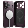 Ringke Onyx Magnetic MagSafe RGK12089 -kuori Apple iPhone 17 Pro Max / 18 Pro Max -puhelimelle, burgundynpunainen