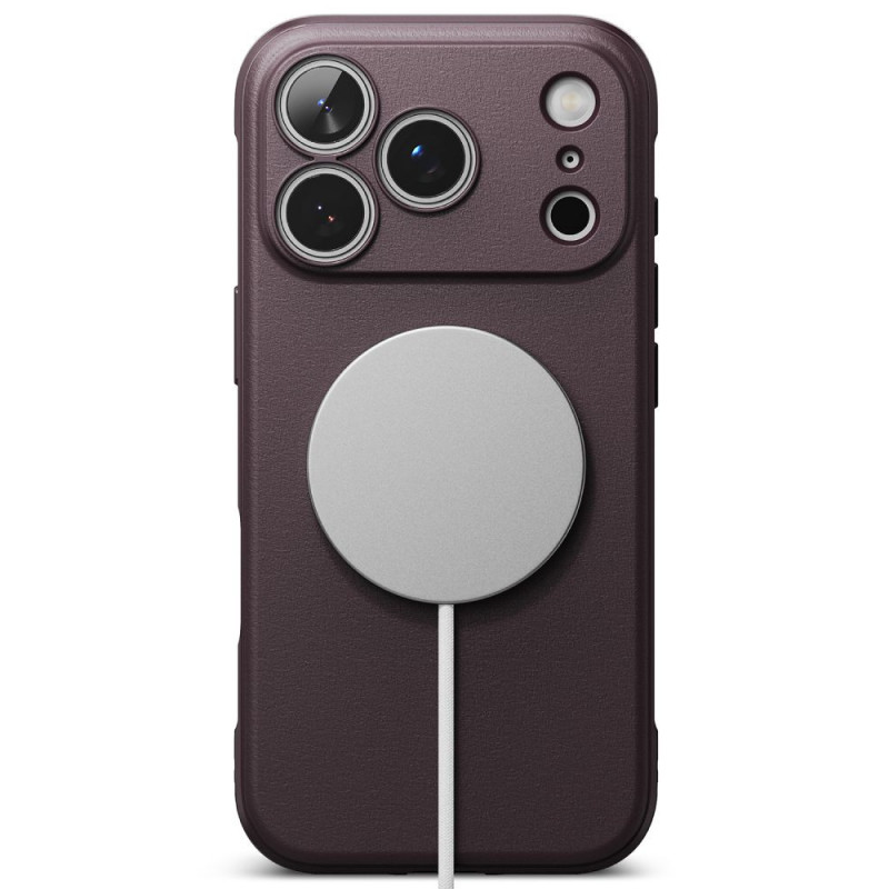 Ringke Onyx Magnetic MagSafe RGK12089 -kuori Apple iPhone 17 Pro Max / 18 Pro Max -puhelimelle, burgundynpunainen