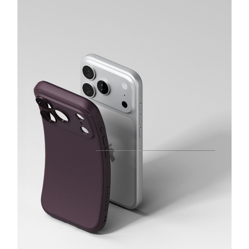 Ringke Onyx Magnetic MagSafe RGK12089 -kuori Apple iPhone 17 Pro Max / 18 Pro Max -puhelimelle, burgundynpunainen