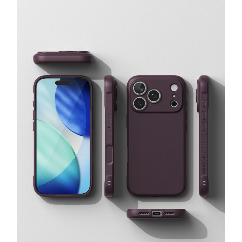 Ringke Onyx Magnetic MagSafe RGK12089 -kuori Apple iPhone 17 Pro Max / 18 Pro Max -puhelimelle, burgundynpunainen