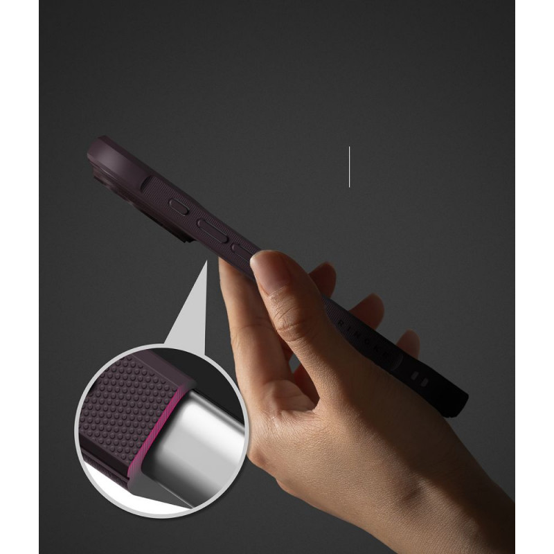 Ringke Onyx Magnetic MagSafe RGK12089 -kuori Apple iPhone 17 Pro Max / 18 Pro Max -puhelimelle, burgundynpunainen