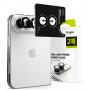 Ringke Camera Frame RGK12086 -kameran linssinsuoja Apple iPhone Duo -puhelimelle (2 kpl), musta