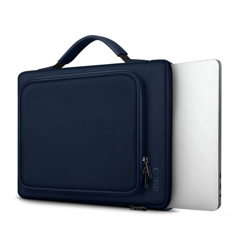 Tech-Protect Basic Bag kannettavan tietokoneen laukku 13-14", laivastonsininen