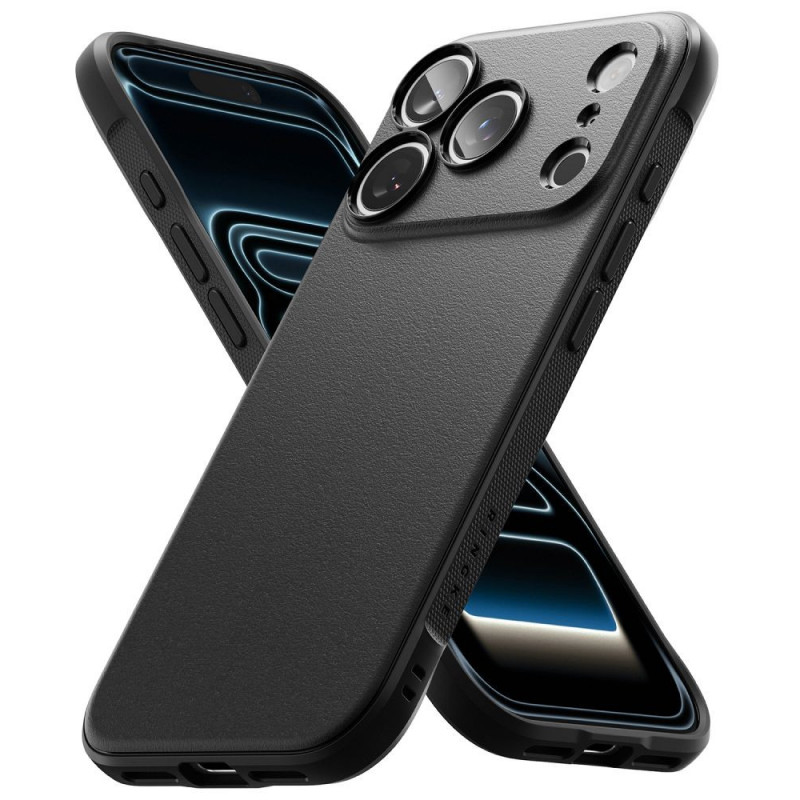 Ringke Onyx RGK12045 kuori Apple iPhone 17 Pro Max / 18 Pro Max -puhelimelle, musta