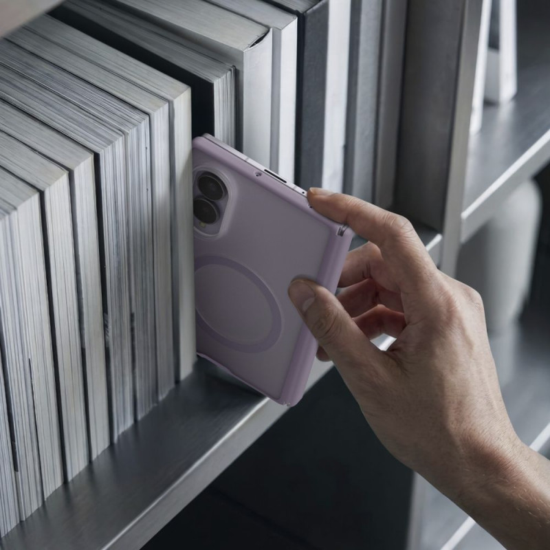 Spigen Airskin Zero MagSafe -suojakuori Samsung Galaxy Z Fold 8 -puhelimelle, Frost Lavender
