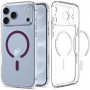 Spigen Ultra Hybrid MagSafe -suojakotelo Apple iPhone 17 Pro / 18 Pro -puhelimelle, kirkas/burgundi