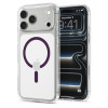 Spigen Ultra Hybrid MagSafe -suojakotelo Apple iPhone 17 Pro / 18 Pro -puhelimelle, kirkas/burgundi