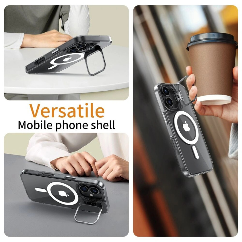 Tech-Protect Magstand MagSafe -kuori Apple iPhone 16 -puhelimelle, kirkas