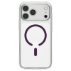 Spigen Ultra Hybrid MagSafe -suojakotelo Apple iPhone 17 Pro Max / 18 Pro Max -puhelimelle, kirkas/viininpunainen