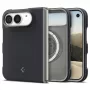 Spigen Nano Pop Mag MagSafe -suojakotelo Apple iPhone Duo -puhelimelle, Black Sesame