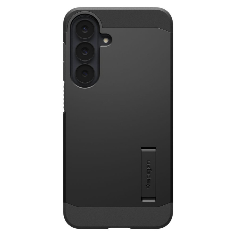 Spigen Tough Armor Mag MagSafe -suojakotelo Samsung Galaxy S25 FE / S26 FE -puhelimelle, musta