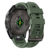 Tech-Protect silikoniranneke Garmin Fenix 5S / 5S Plus / 6S / 6S Pro / 7S / 8 (43 mm), Military Green