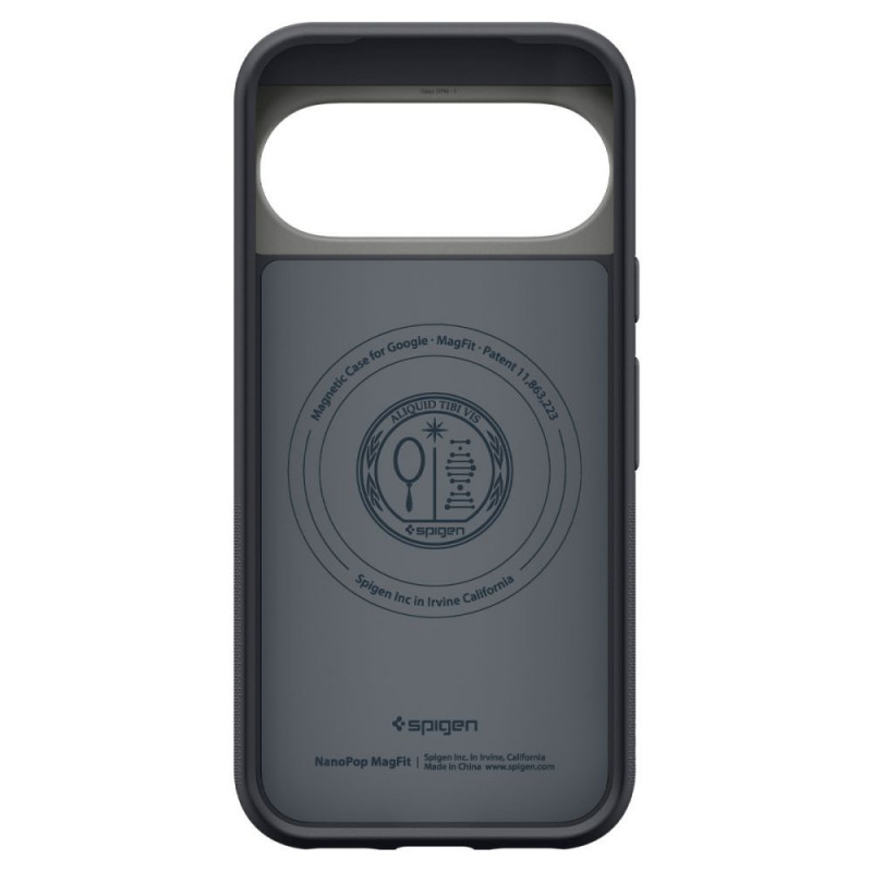 Spigen Nano Pop Mag MagSafe -suojakotelo Google Pixel 11 Pro -puhelimelle, musta seesami