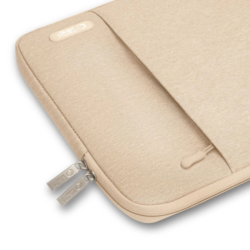 Tech-Protect Sleevy Laptop 13-14" hiha, Caffe Latte