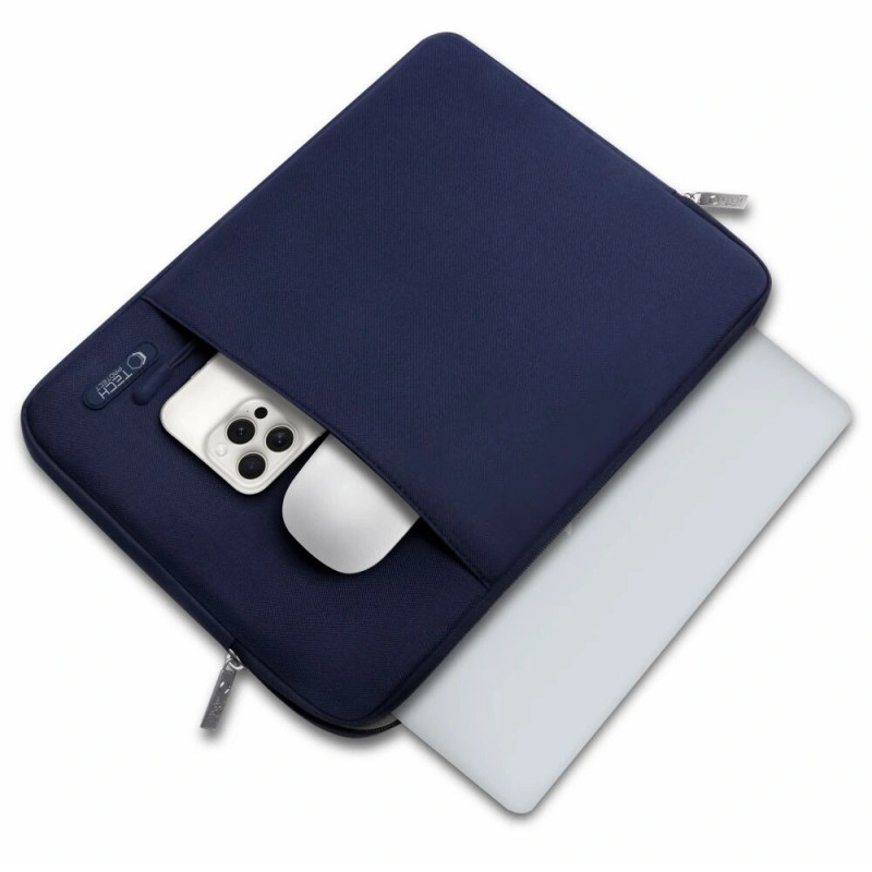 Tech-Protect Sleevy Laptop 13-14" hiha, Navy Blue