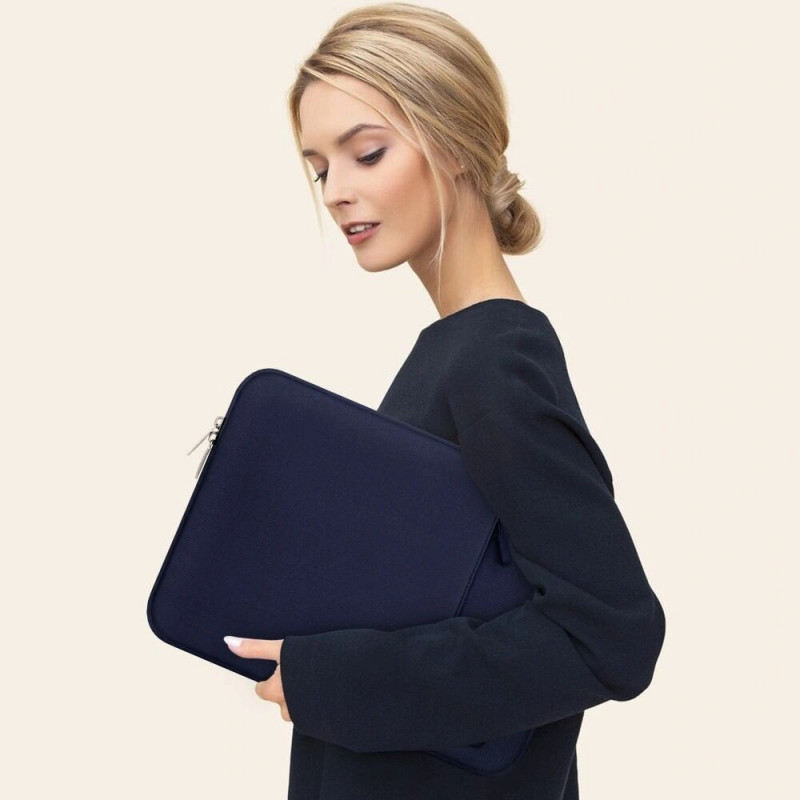 Tech-Protect Sleevy Laptop 13-14" hiha, Navy Blue