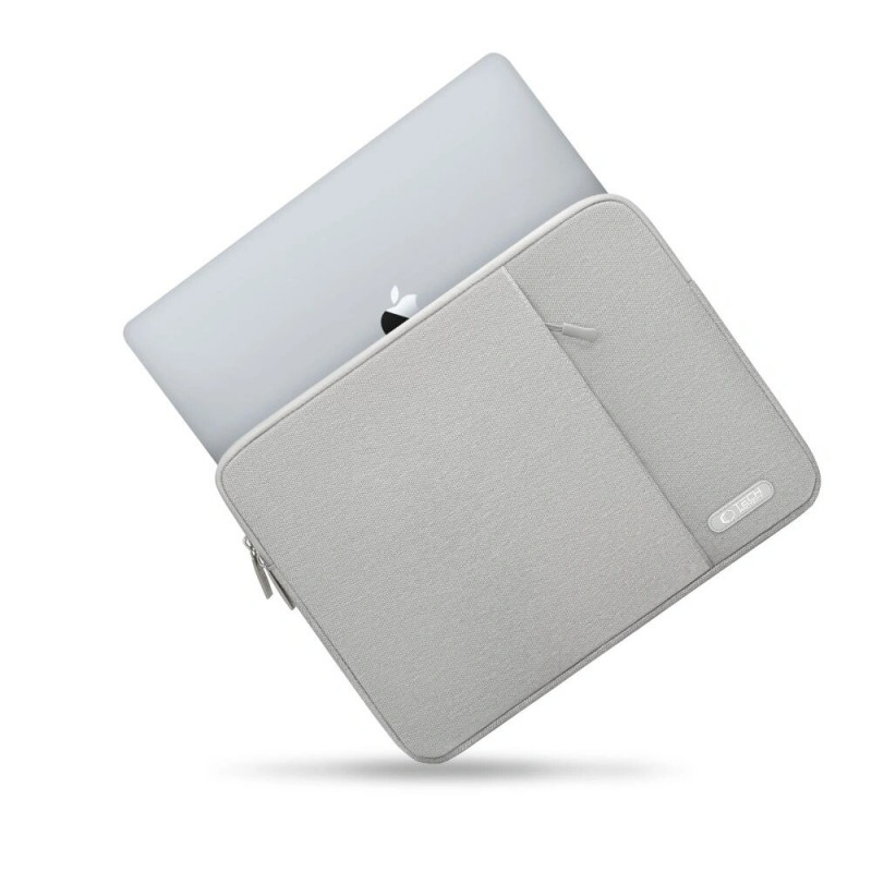 Tech-Protect Sleevy Laptop 13-14" -sleeve, Crayon Grey