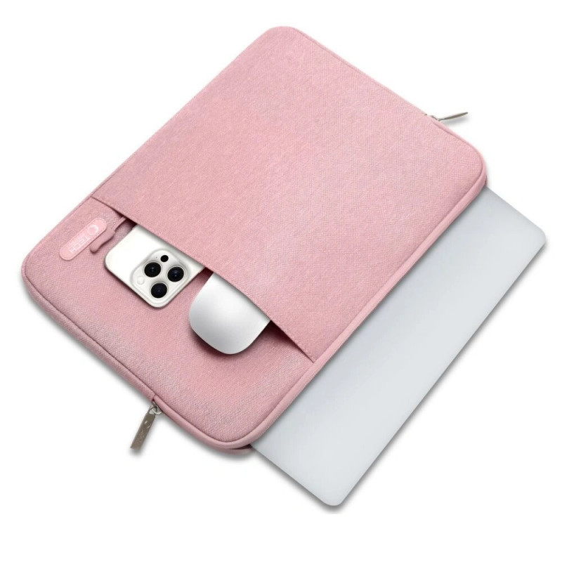 Tech-Protect Sleevy THP3325 kannettavan tietokoneen 13-14" suojahiha, Dusty Rose