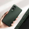 Ringke Onyx -kuori Samsung Galaxy S25 Edge -puhelimelle, tummanvihreä