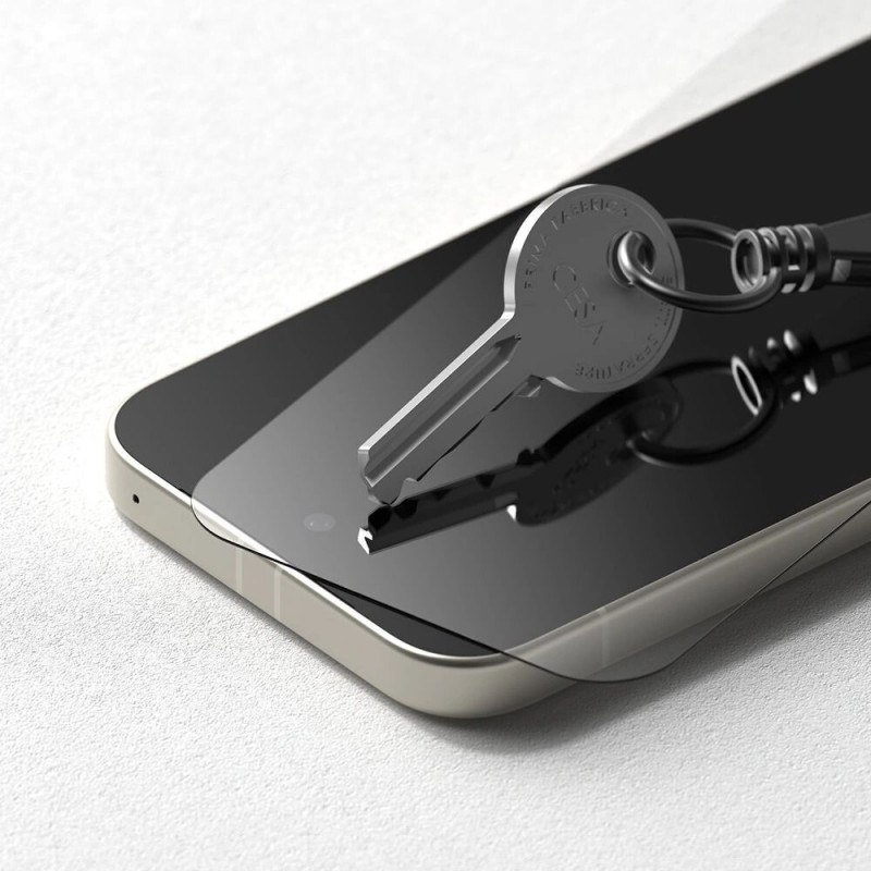 Ringke Easy Slide karkaistu lasi Google Pixel 9a:lle (2 kpl), kirkas