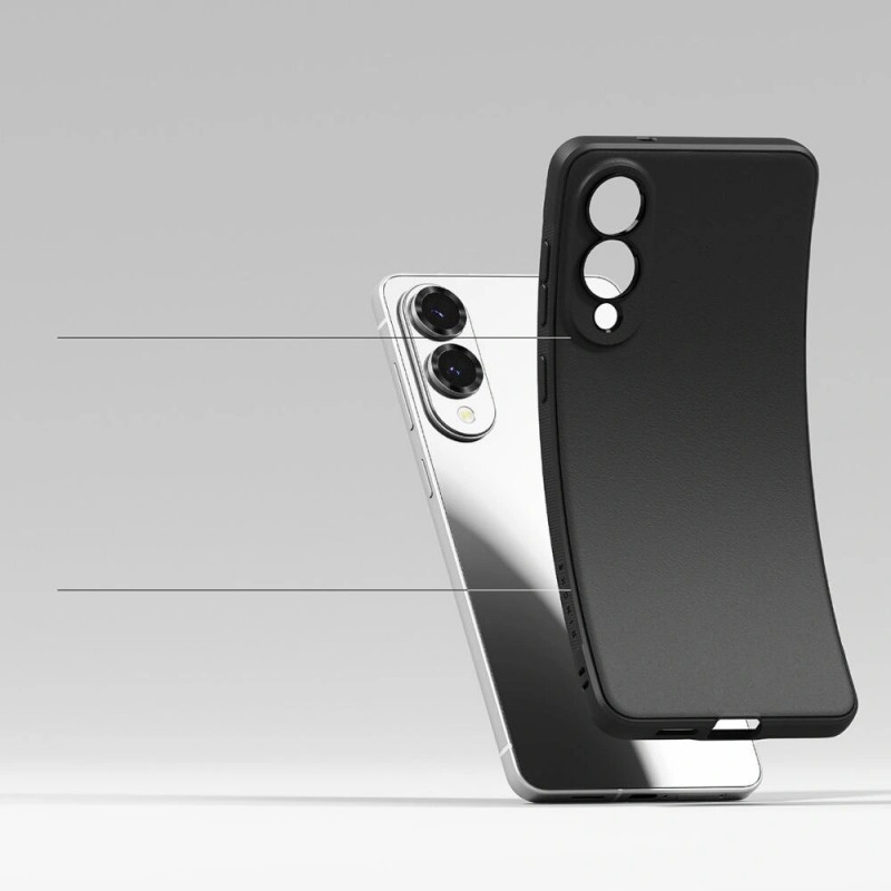 Ringke Onyx -kuori Samsung Galaxy S25 Edge -puhelimelle, musta