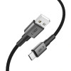 Tech-Protect Ultraboost DNA USB-A / USB-C -kaapeli 15W/3A 100 cm, Iron Grey
