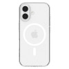 Spigen Liquid Crystal Mag MagSafe -kuori Apple iPhone 17:lle, kirkas/valkoinen