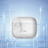 Tech-Protect Slim Hook -kotelo Apple AirPods 4 -kuulokkeille, kirkas