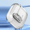 Tech-Protect Slim Hook -kotelo Apple AirPods 4 -kuulokkeille, kirkas