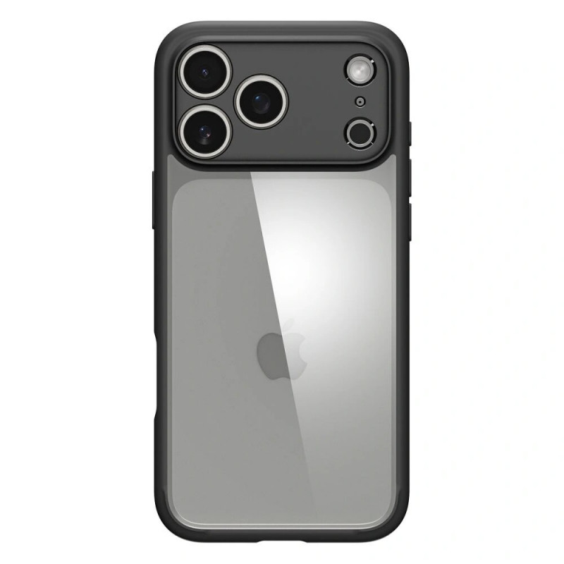 Spigen Ultra Hybrid -suojakotelo Apple iPhone 17 Pro Max -puhelimelle, matta musta